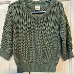 Cozy Knit Crew Neck Sweater for Kids